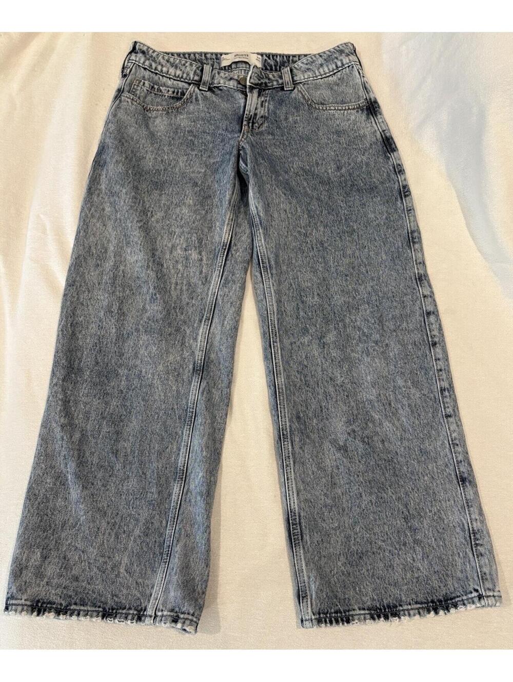 Hollister Low Rise Baggy Jeans Women’s Size 27 Short 💙